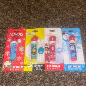 Holiday Character Lip Balm Set